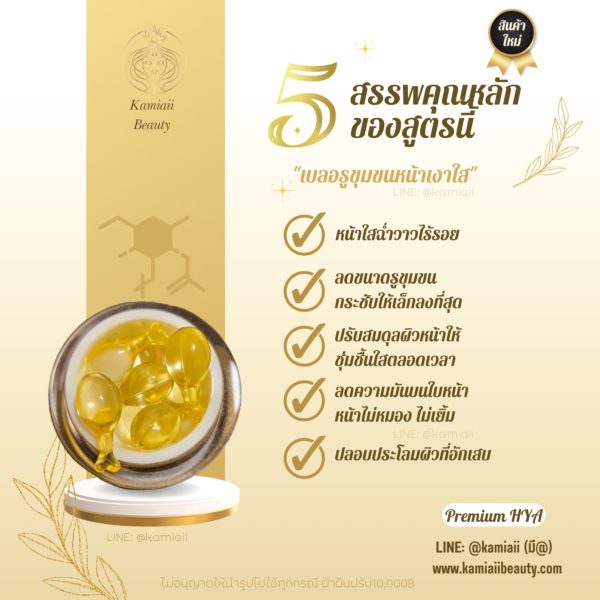 New🔆 HYA Multivit Serum Capsule ไฮยาวิตามินรวมเซรั่มบูสผิวเร่งด่วน - Image 7