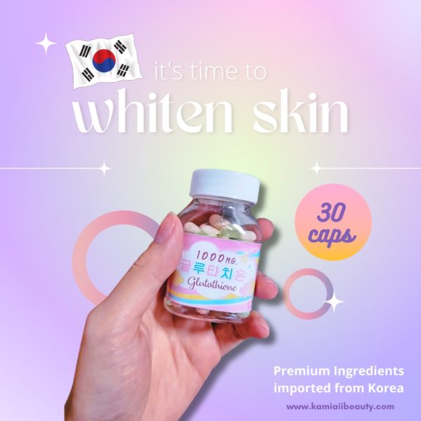 1แถม1🔥 วิตามินฮอร์โมนผิวขาวเกาหลี 피부 호르몬+ 글루타치온 1,000mg. - Image 3
