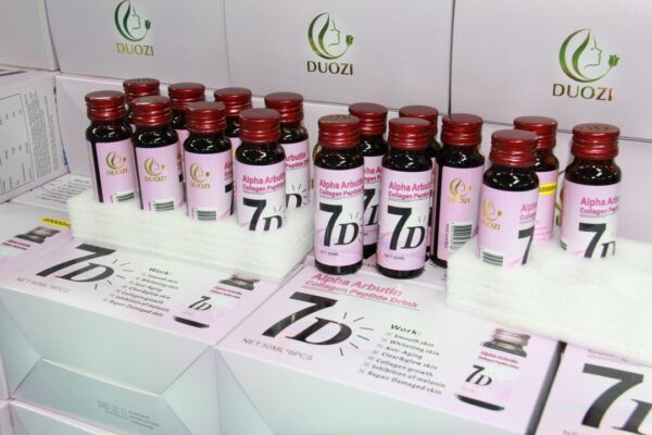 🇰🇷หัวเชื้ออาร์บูตินกลูต้าอาหารผิว 60,000mg. ขาวขั้นเทพ🧫💭 Duozi 7Days Arbutin Pure Shot - Image 7