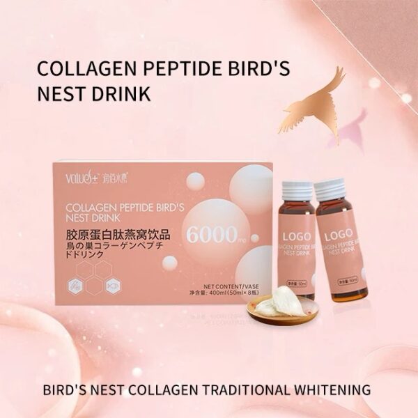🇯🇵กลูต้าคอลลาเจนรังนกทองคำพรีเมี่ยมช็อต Values+ Bird's nest collagen peptide Glutathione - Image 2