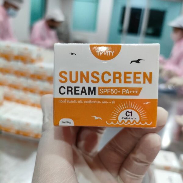 NEW🔬กันแดดLab SPF50PA+++ ☀️กันแดดแวมไพร์ มีบำรุง เนื้อแป้งครีมกลบผิวเนียนขั้นเทพปรับพื้นผิวสว่างเป็นธรรมชาติใสไม่กลัวแสง งานผิวหน้าใสไม่พึ่งฟิลเตอร์ - Image 30