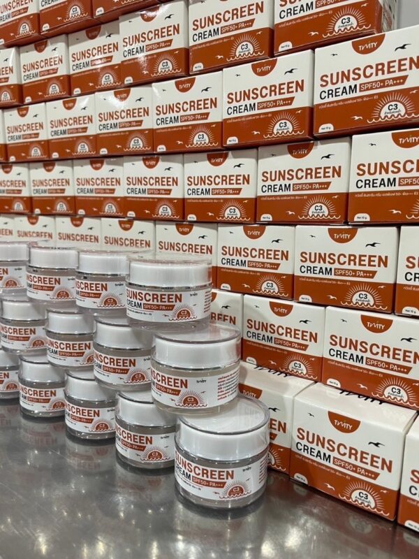 NEW🔬กันแดดLab SPF50PA+++ ☀️กันแดดแวมไพร์ มีบำรุง เนื้อแป้งครีมกลบผิวเนียนขั้นเทพปรับพื้นผิวสว่างเป็นธรรมชาติใสไม่กลัวแสง งานผิวหน้าใสไม่พึ่งฟิลเตอร์ - Image 33