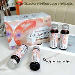 Alternative view of 🇯🇵เครื่องดื่มบำรุงผิวตัวพรีเมี่ยม คืนชีพผิวจากภายใน ไฮยาคอลลาเจนนมผึ้ง 𝑫𝑯𝑶𝑷 Hyaluronic Acid Collagen Royal Jelly Drink